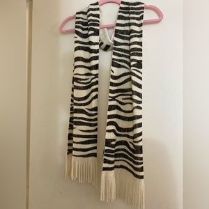 Steve Madden Zebra Scarf